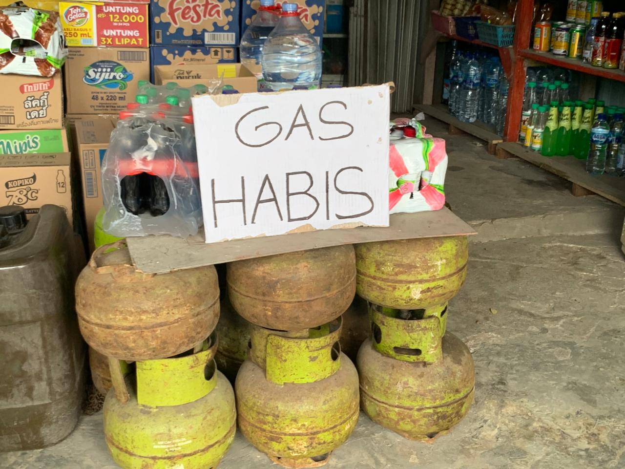 Pedagang Elpiji 3 Kilogram Eceran di Samarinda Mengeluh, Stok Gas Melon Langka