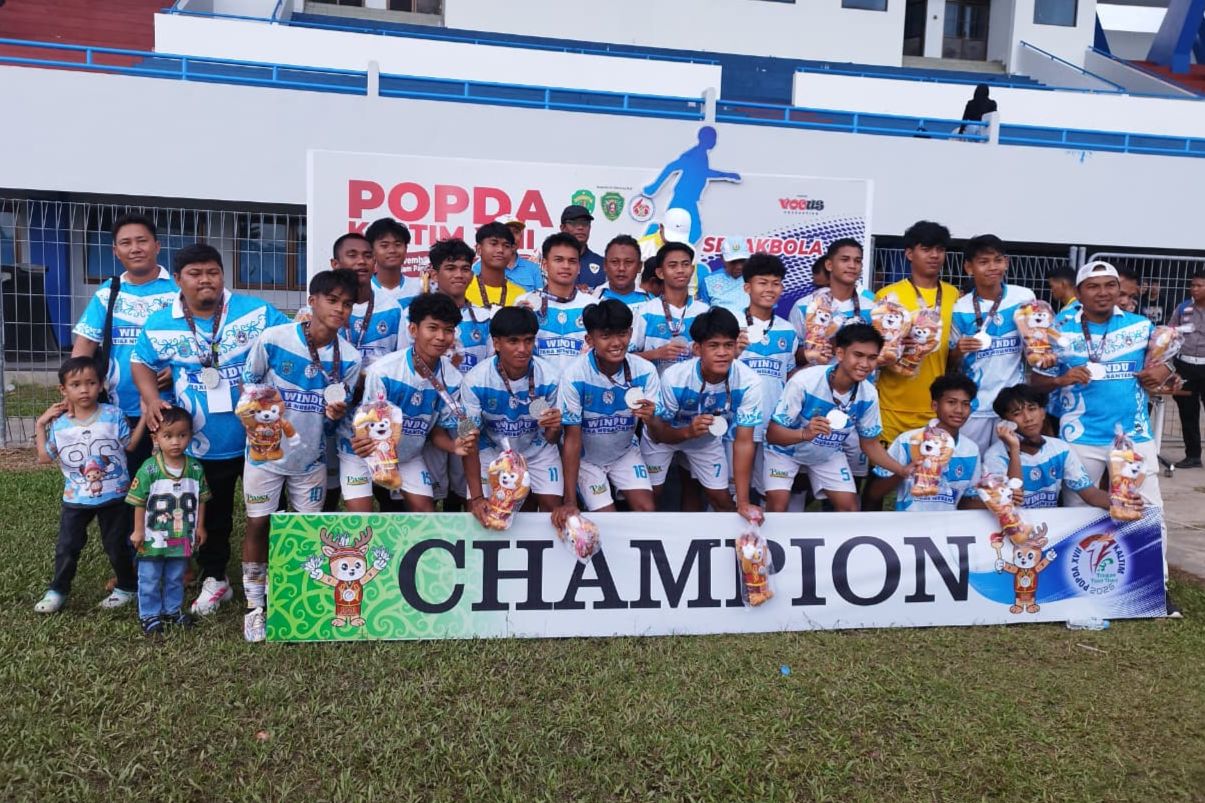 Popda Kaltim 2025: Cabor Sepakbola Paser Ukir Sejarah, Bawa Pulang Medali Perak