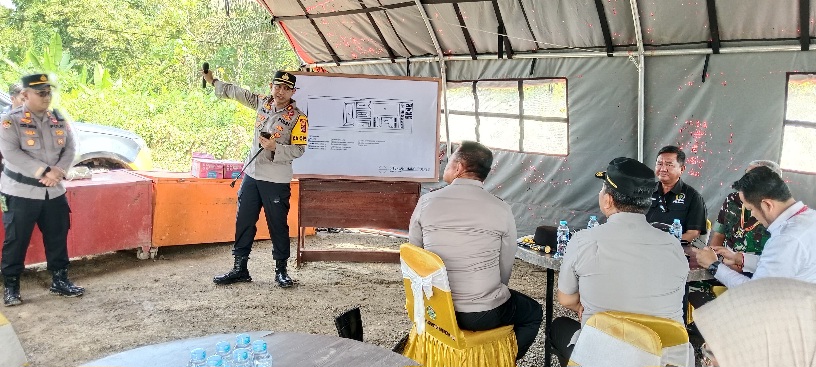 Pembangunan Mako Polres Mahulu Dapat Dukungan Dari Pemprov dan Pemkab Mahulu