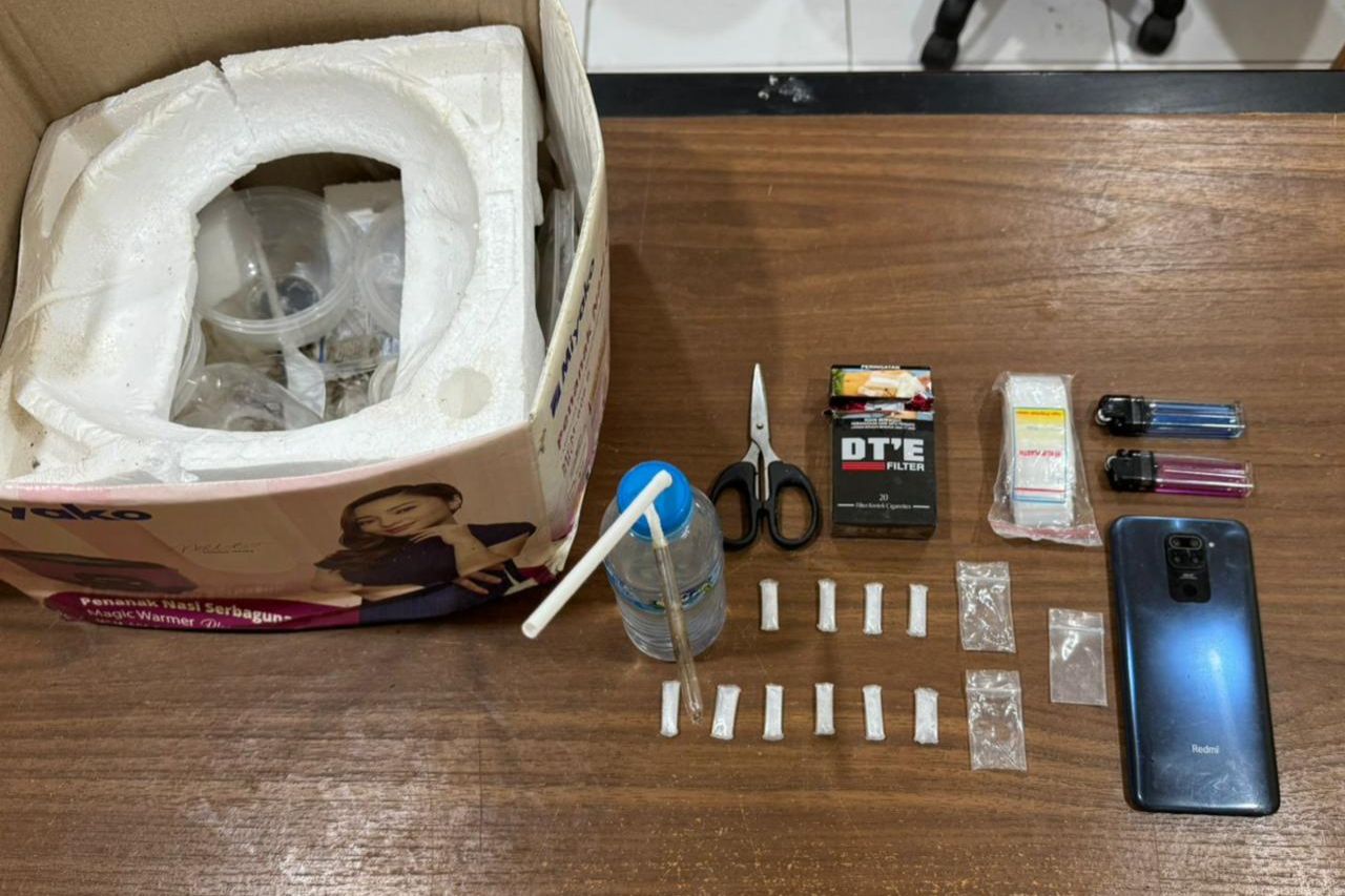 Miliki 10 Bungkus Sabu, Pengedar Narkoba di Bontang Ditangkap Polisi