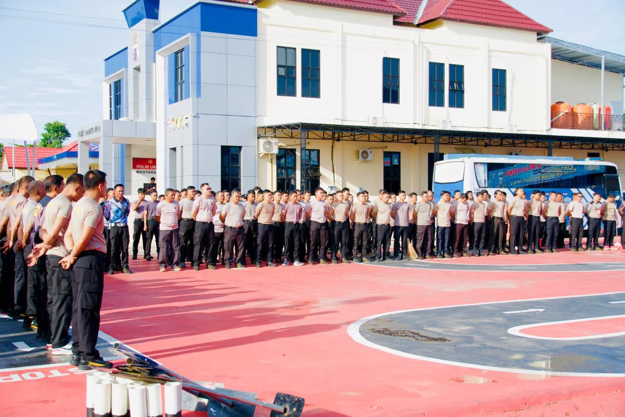 Polres Kutim Siagakan Personel Amankan Imlek 2026 