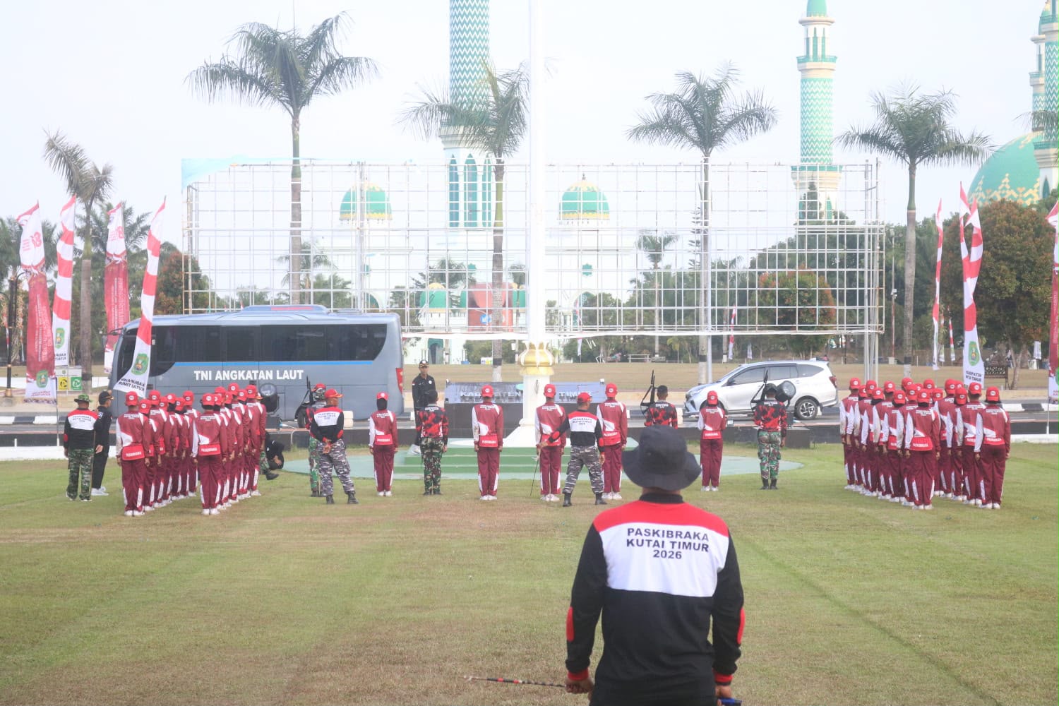 Latihan Hanya Dua Pekan, 36 Calon Paskibraka Kutim Siap Tampil Maksimal saat HUT RI 