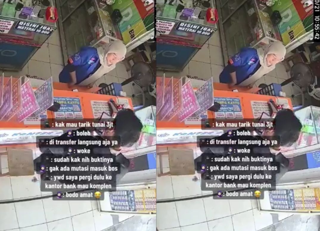 Auto Panik! Aksi Penipuan Gagal karena Agen BriLink Ikuti SOP, Kini Video Pelaku Viral