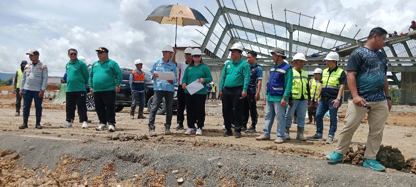  Tinjau Progres Pembangunan Bandara Ujoh Bilang, Bupati Mahulu Targetkan Tahun Depan Bisa Beroperasi 