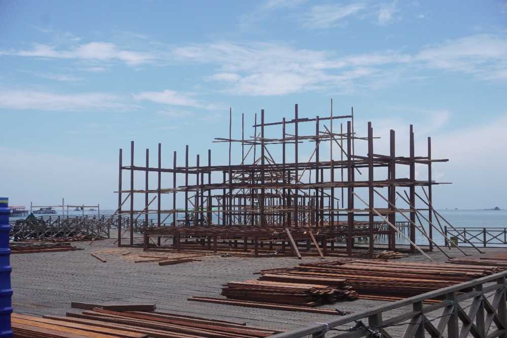 Pembangunan Dermaga Bontang Kuala Capai 60 Persen