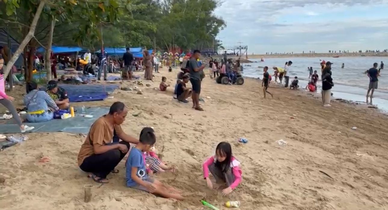 Pantai Segara Sari Manggar Balikpapan Jadi Tempat Favorit Libur Panjang, PAD Meningkat Dibanding Tahun Lalu