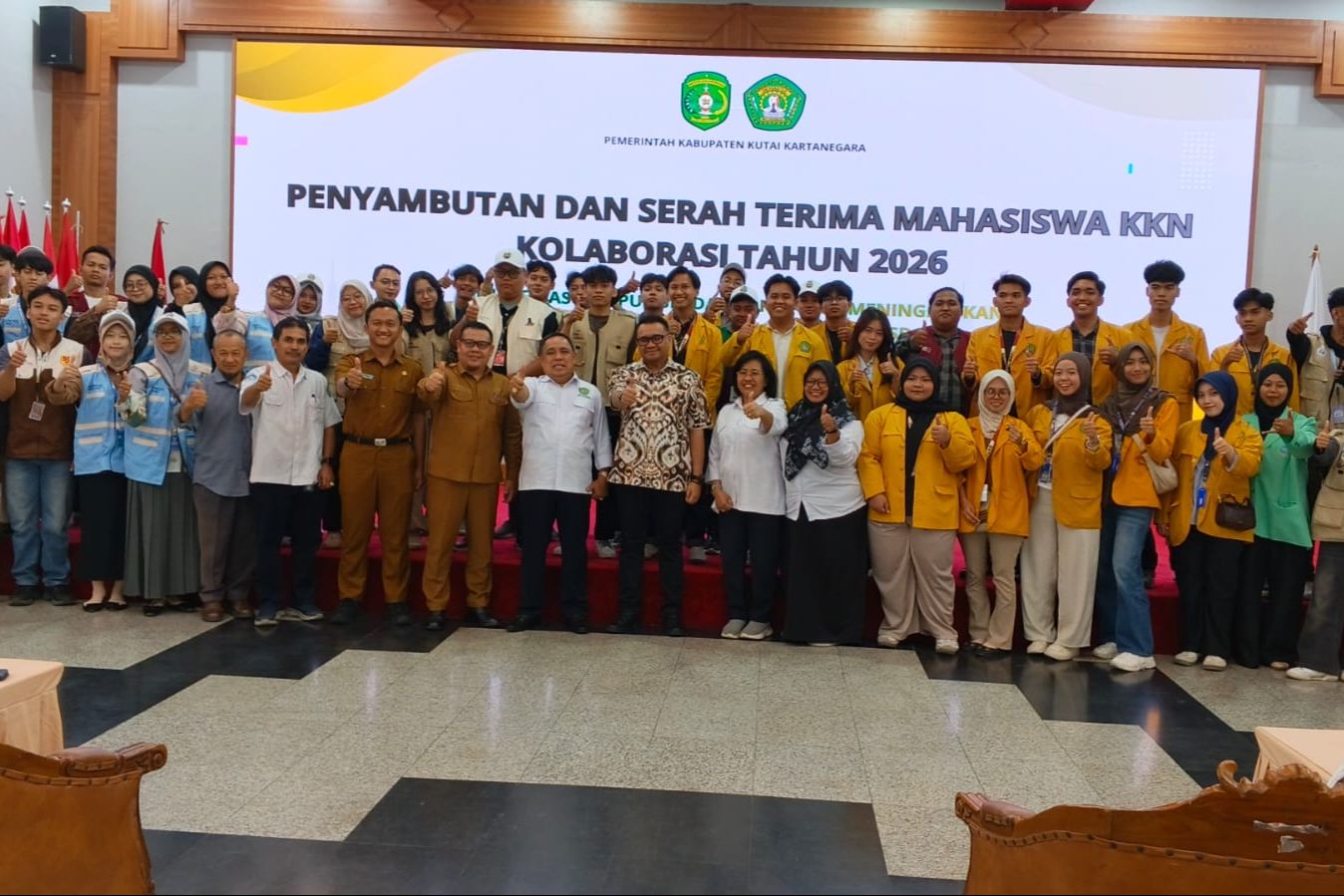 KKN Kolaborasi Libatkan 1.006 Mahasiswa Kaltim, Diterjunkan ke 49 Desa di Kukar
