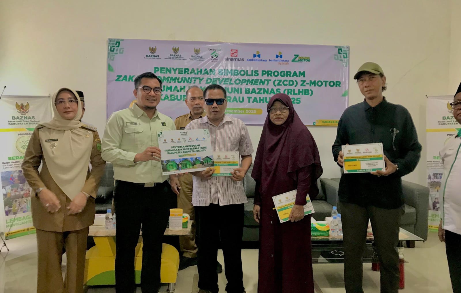 Kolaborasi Baznas dan PT Berau Coal Hadirkan Rumah Layak Huni bagi Mustahik