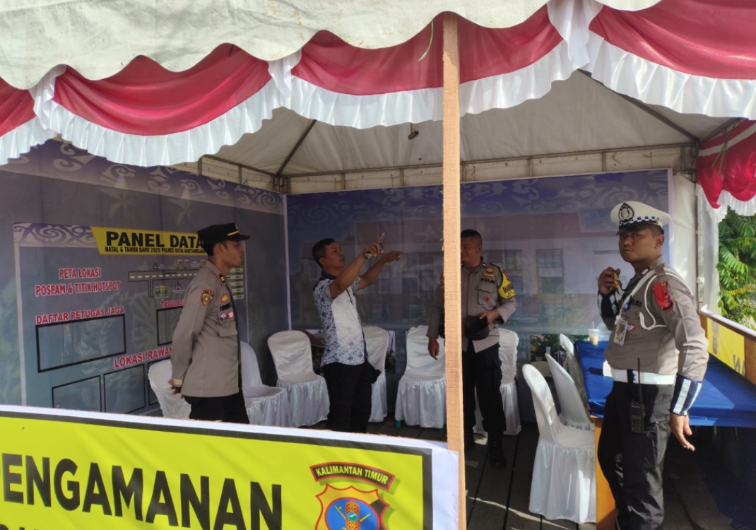 Polres Kukar Siap Amankan Perayaan Natal dan Tahun Baru 2025