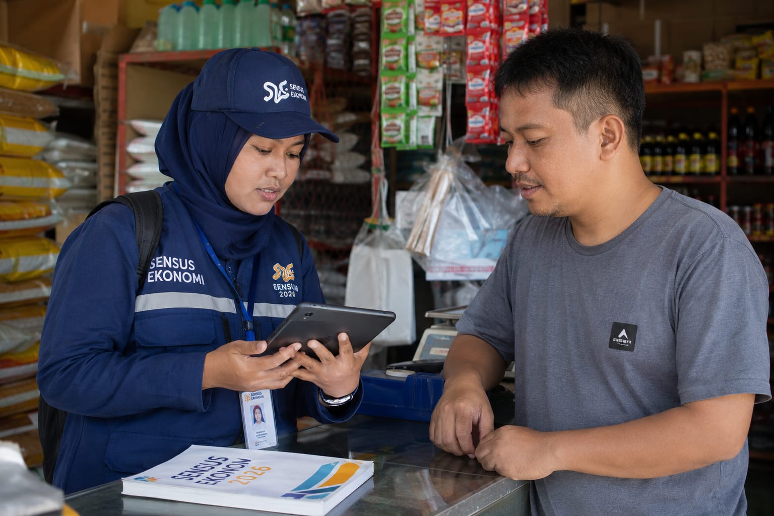 Pendataan Sensus Ekonomi di Paser Sudah 20 Persen, BPS Hadapi Tantangan Isu Hoaks Soal Pajak 
