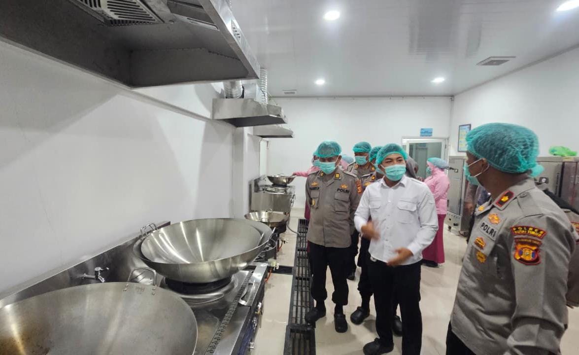 Polres Kutim Matangkan Dapur SPPG, Targetkan 3.000 Porsi Makanan per Hari