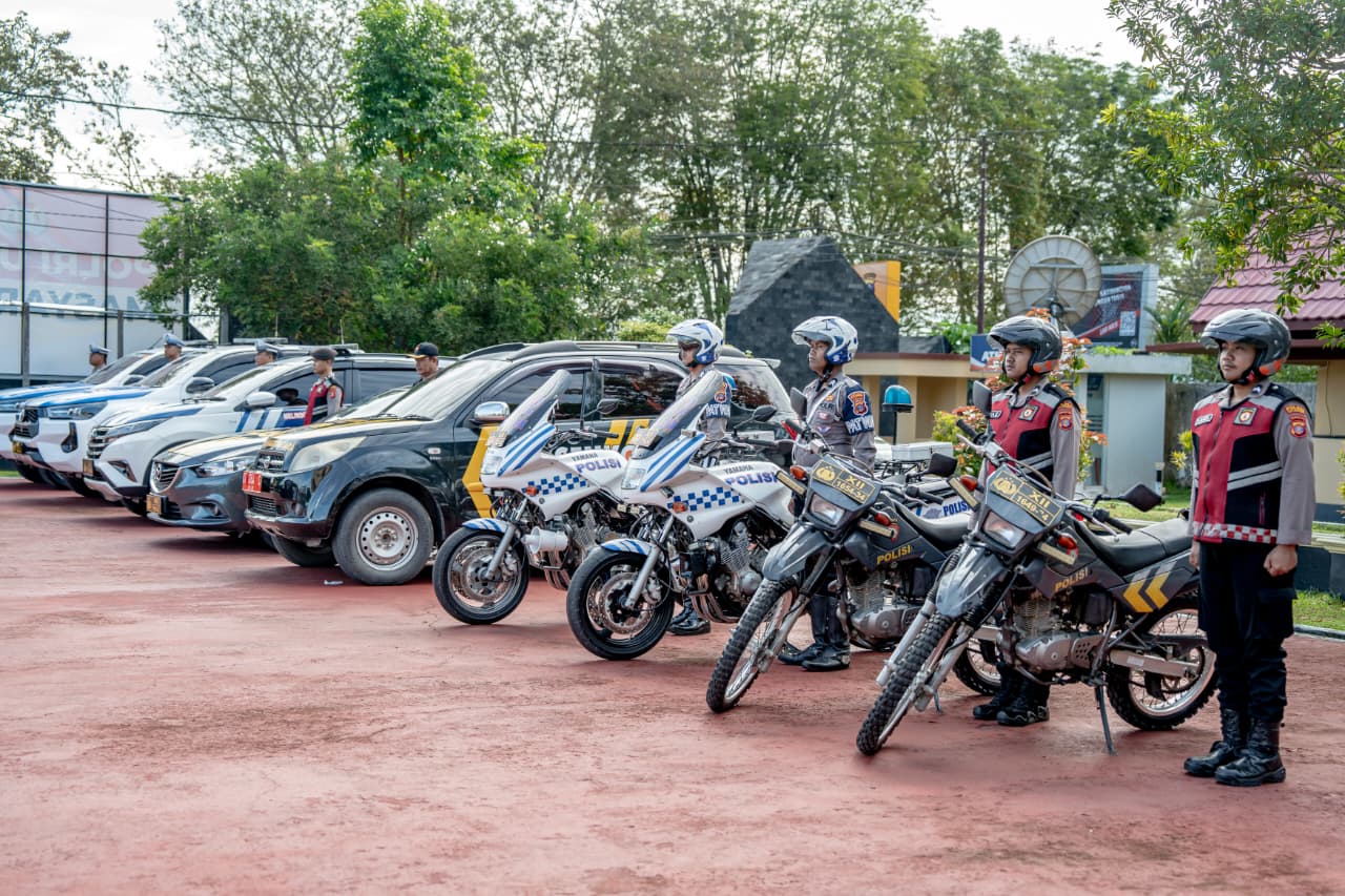 Tilang Tiap Tahun Naik, Polres Kukar Sasar 8 Pelanggaran di Operasi Zebra Mahakam 2025