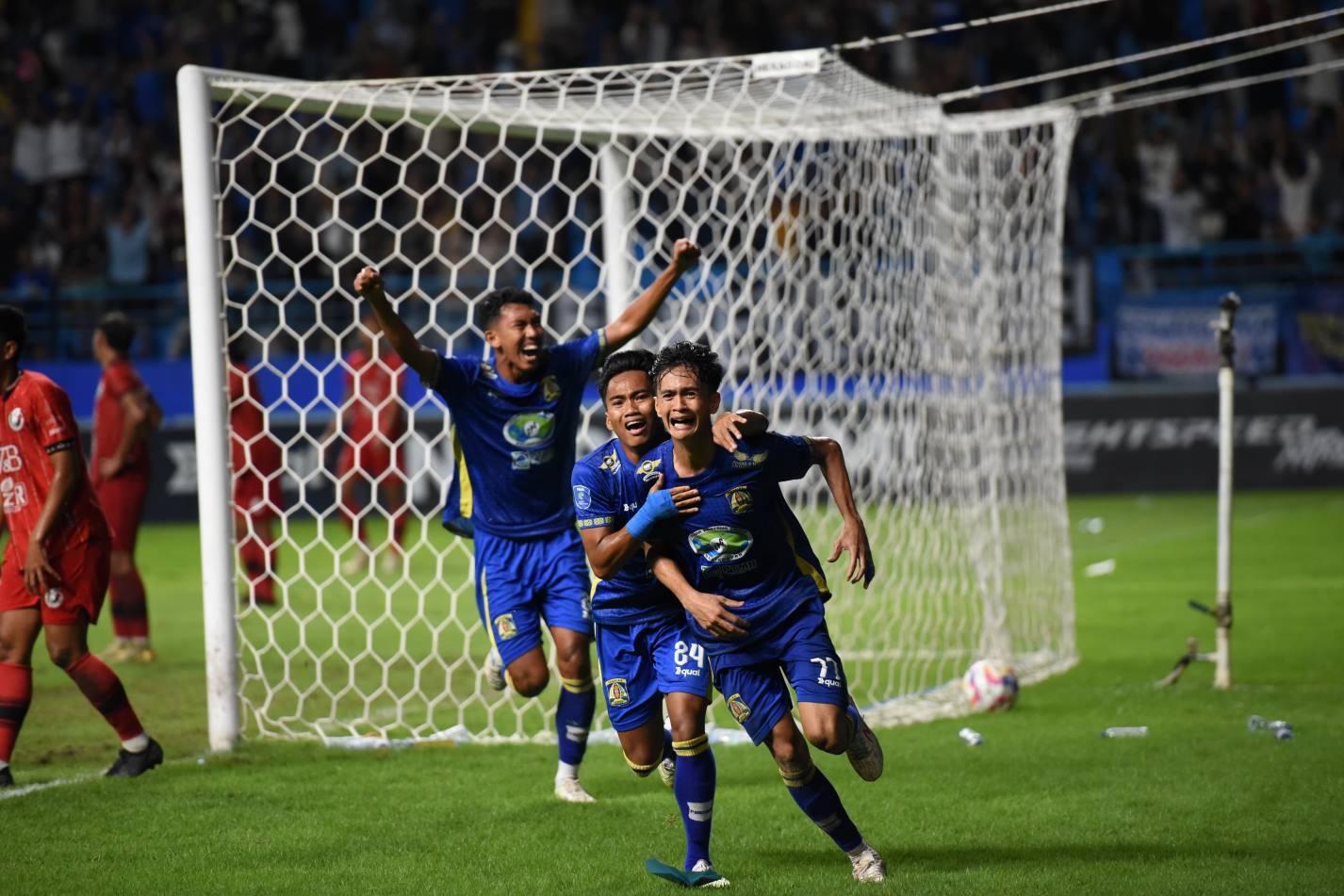 Gol Dzumafo - Sabda Antar Satu Kaki Persiba Balikpapan di Liga 2