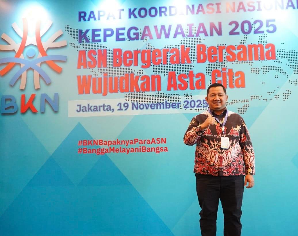 Oleh-Oleh Hadiri Rakornas Kepegawaian, Bupati Mudyat Noor Dorong Transformasi ASN di PPU