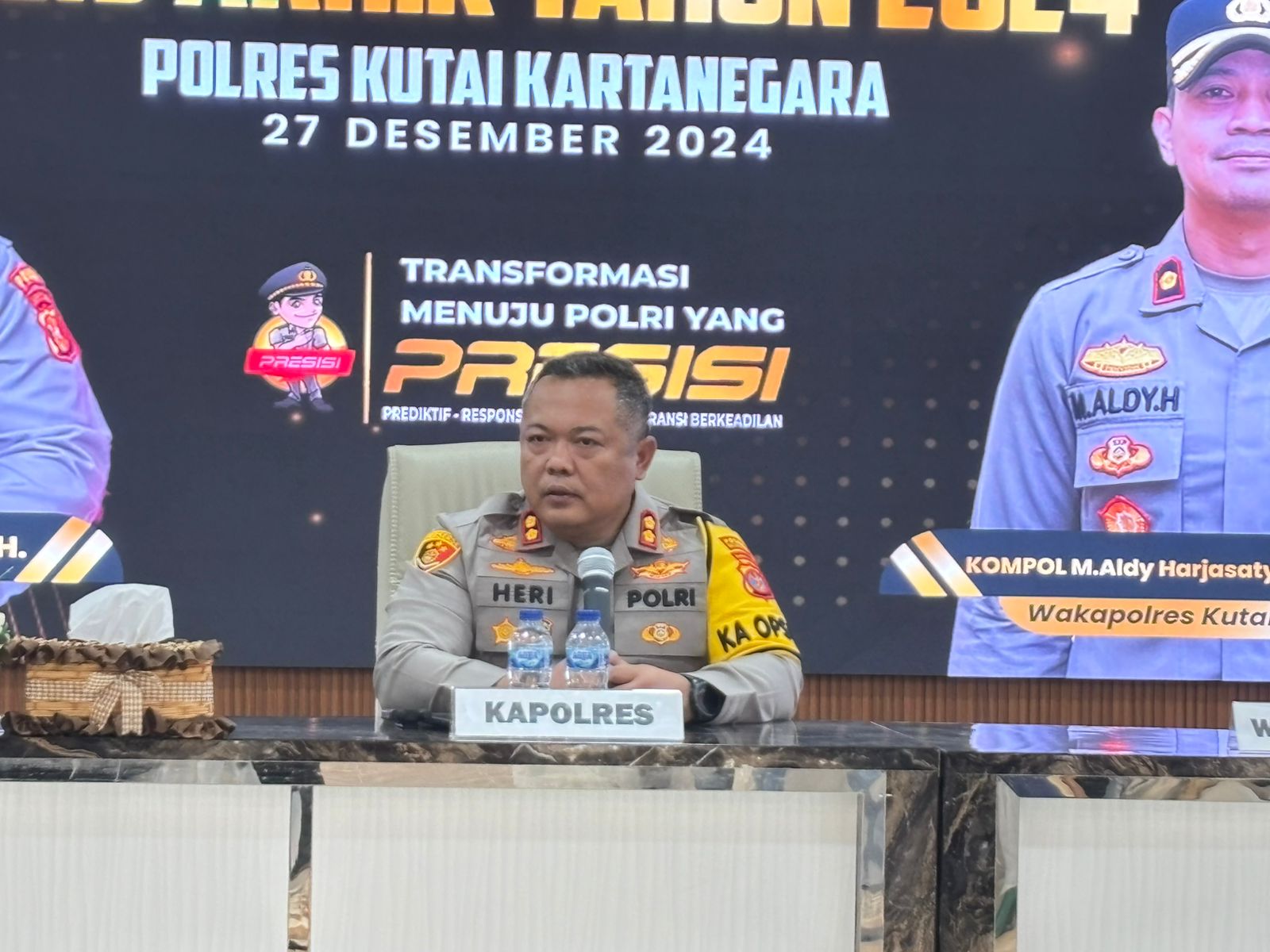 Kasus Narkotika di Kukar Sepanjang 2024 Meningkat, Pelaku Dominan Laki-Laki