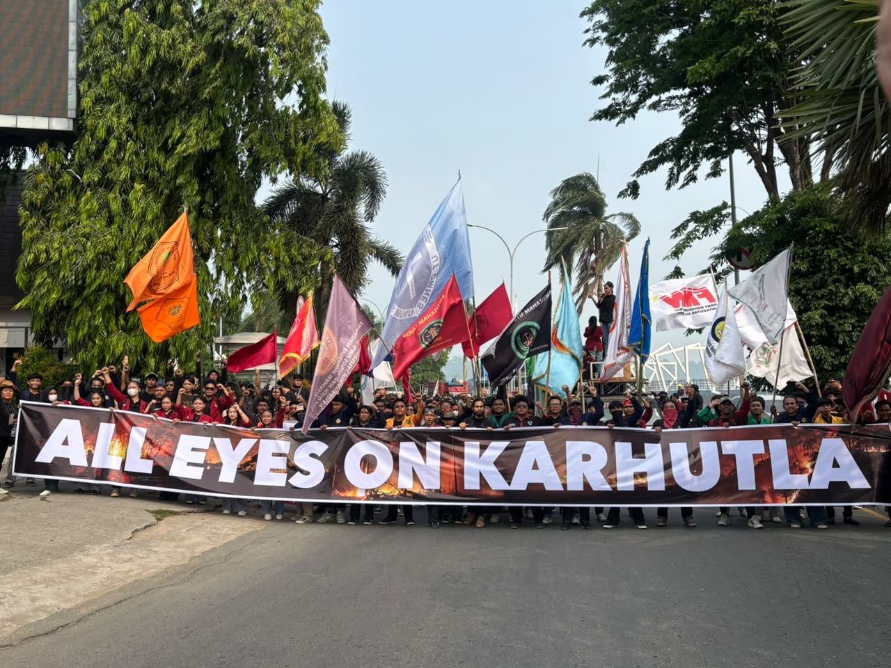 Gerakan Rakyat Menggugat Gruduk Kantor Gubernur Kaltim, Kecewa Persoalan di Kaltim Belum Tuntas