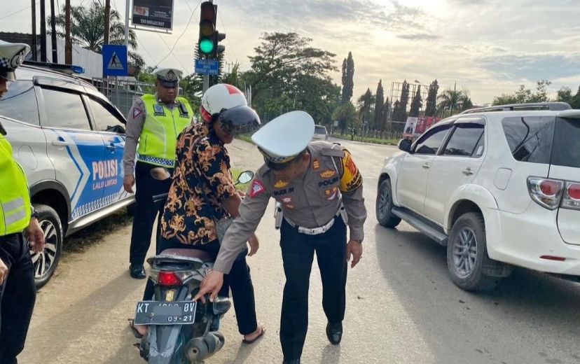 Empat Hari Operasi Patuh Mahakam, Polres Kubar Temukan Puluhan Pelanggaran 