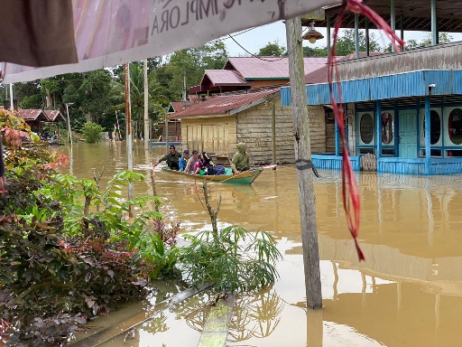 BPBD Kaltim Sebut Banjir di Kutim Mulai Surut