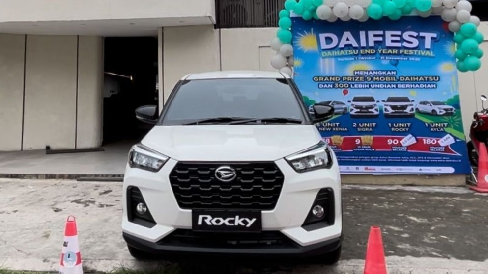Tampil Maskulin, New Rocky 2025 Dongkrak Penjualan Daihatsu di DaiFest Balikpapan