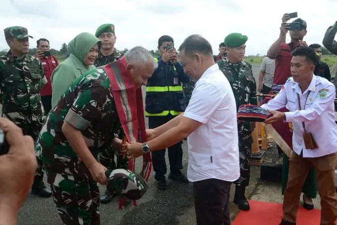 Pangdam VI/Mulawarman Kunjungi Kutai Barat, Wabup Nanang: Siap Bersinergi Tingkatkan Ketahanan Pangan