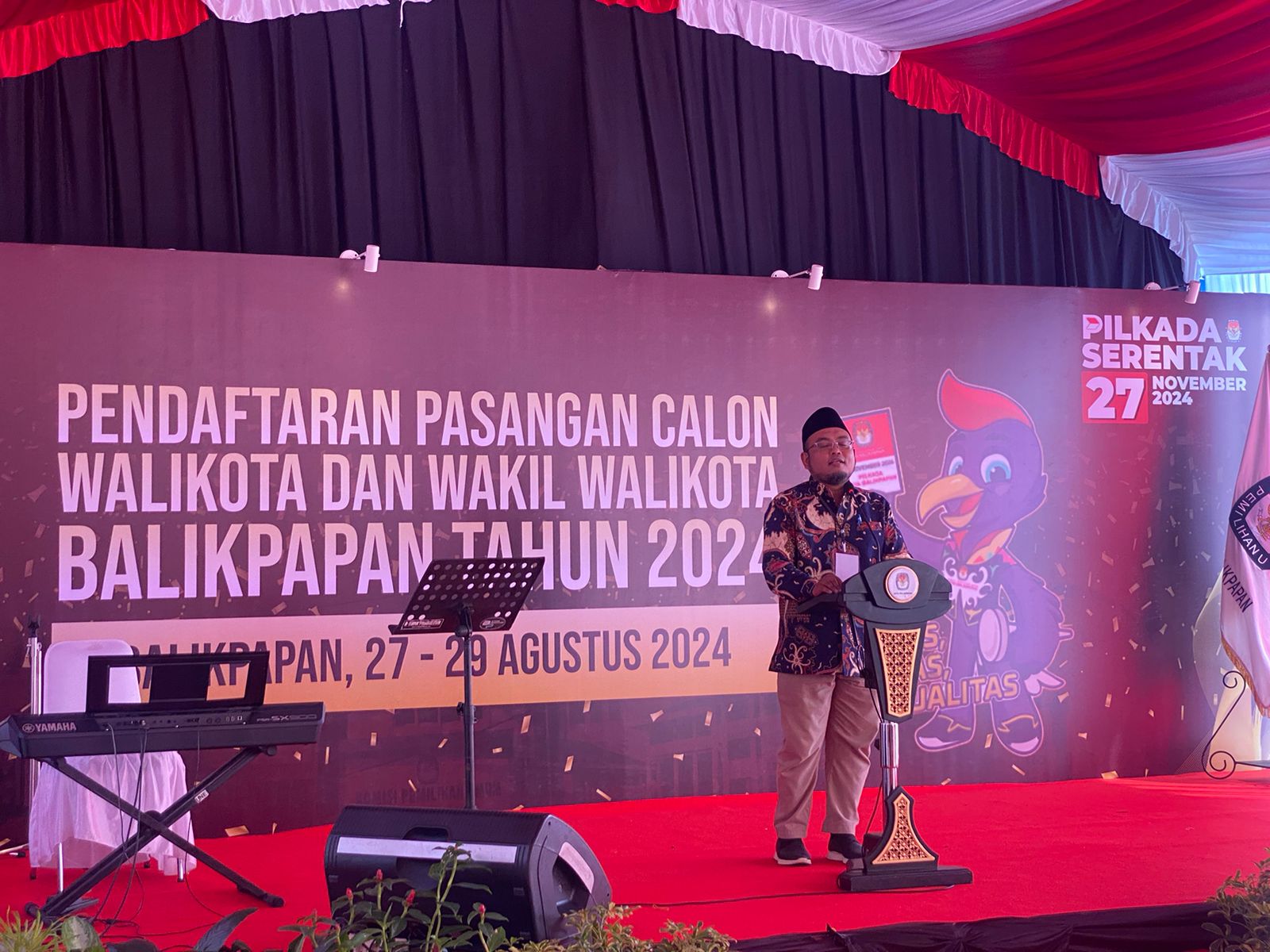 KPU Balikpapan Terima 3 Bapaslon di Hari Terakhir Pendaftaran