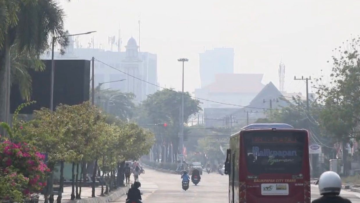 Balikpapan Diserang ISPA, Bersamaan dengan Kabut Asap Akibat Karhutla 