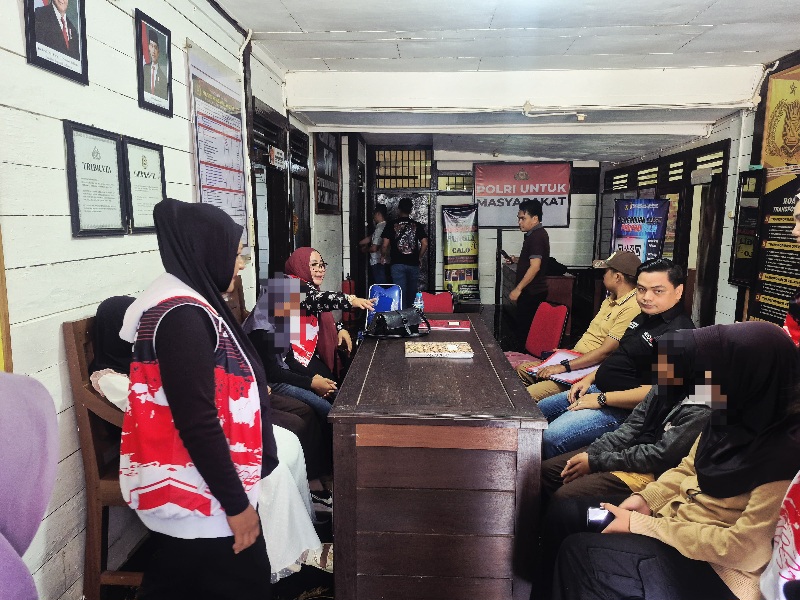 TRC PPA Kaltim Dampingi Korban Pelecehan di Kembang Janggut