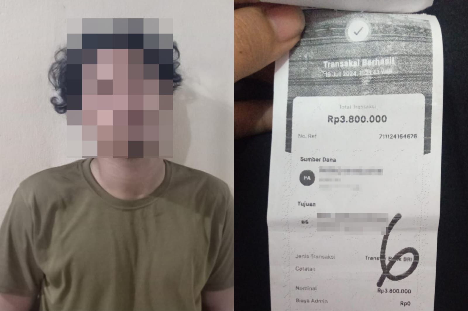 Diduga Menipu Jual Beli Hape, Pria Asal Tegal Ditangkap Polisi