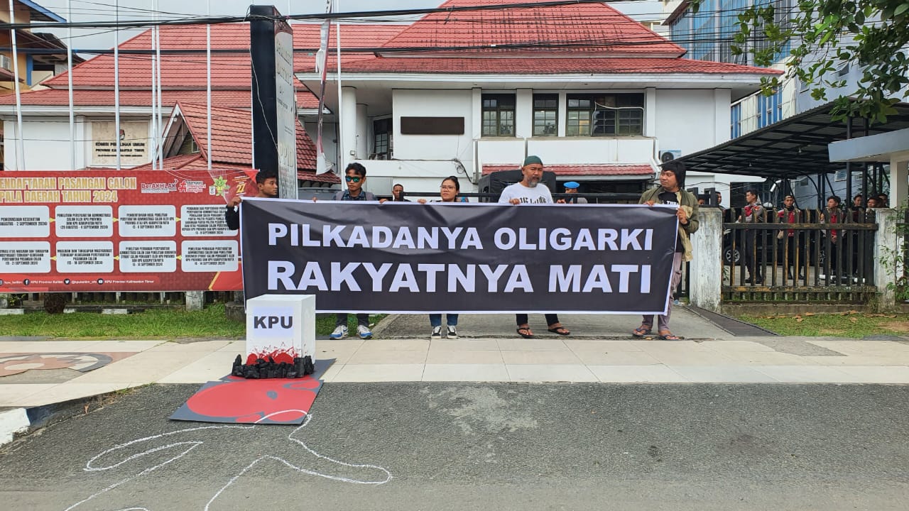 Koalisi Masyarakat Sipil di Kaltim Desak Penyelenggara Pilkada Lakukan Evaluasi Sistem Demokrasi