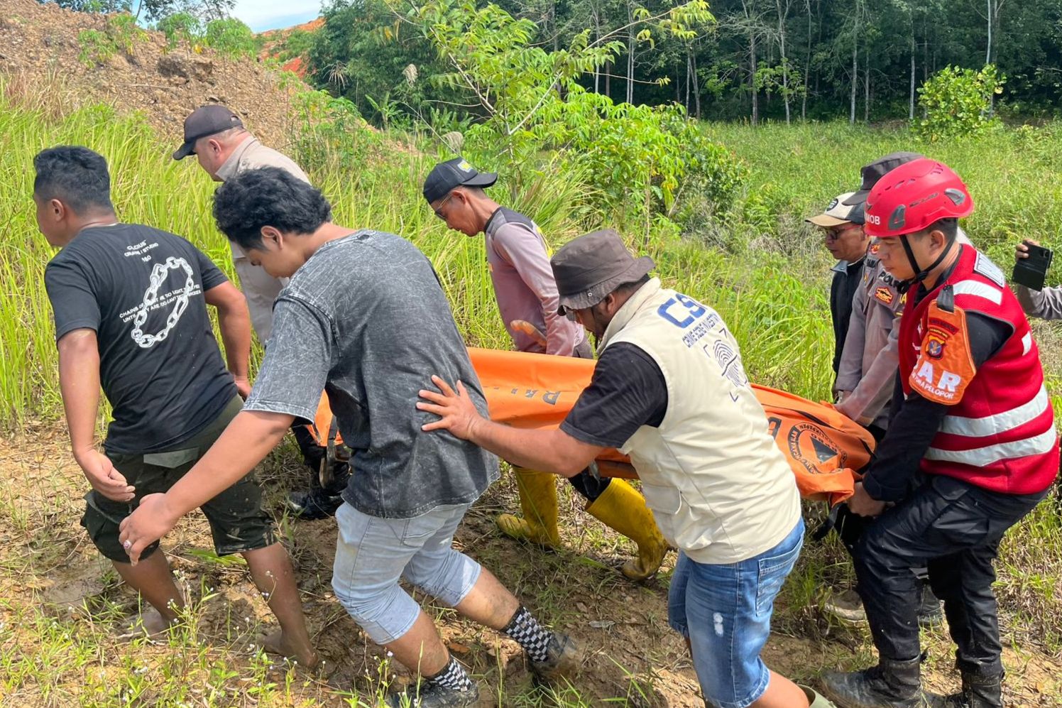 Temani Rekan Merintis Kapling, Warga Sepinggan Meninggal Dunia di Lokasi