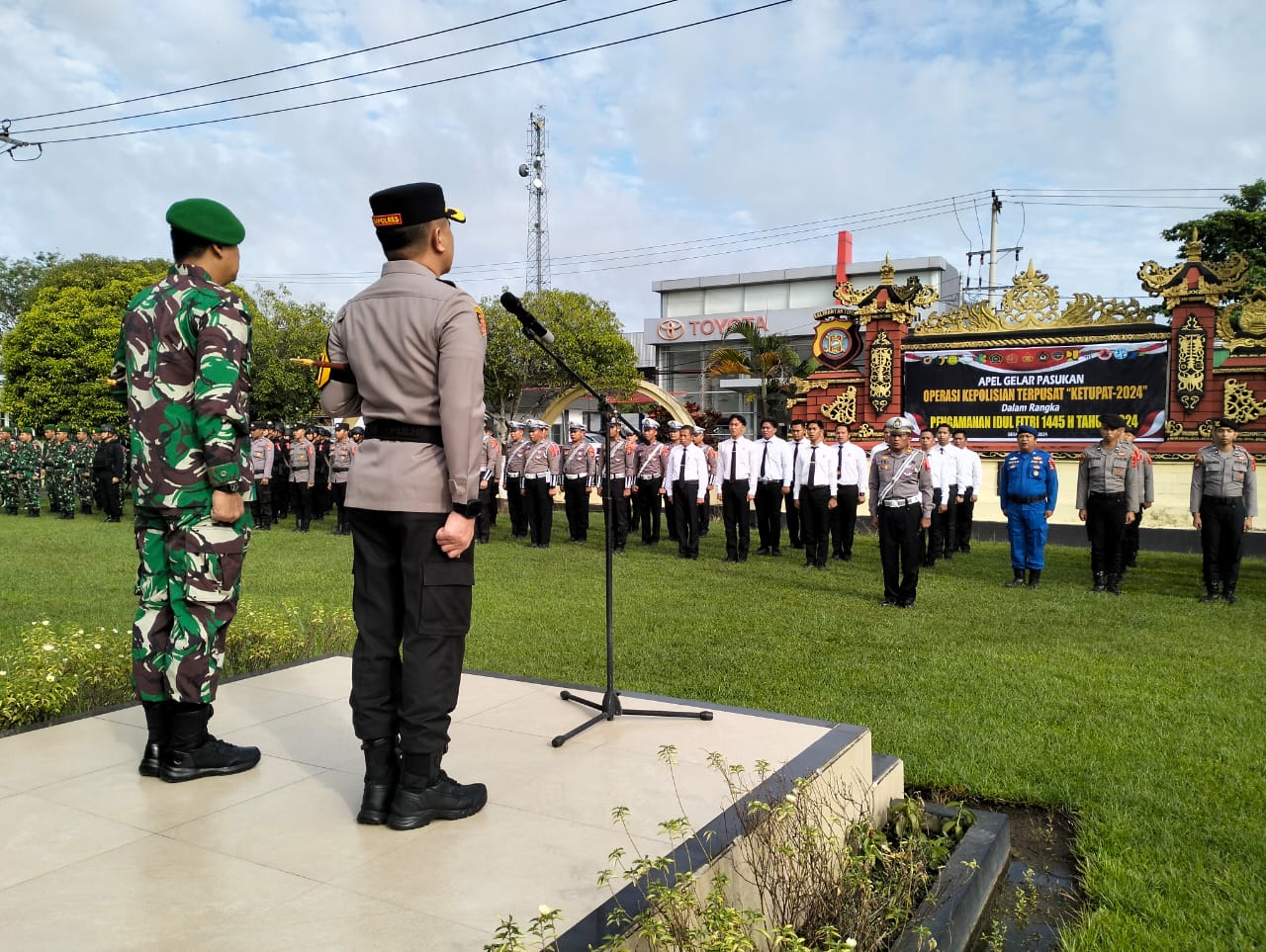 Polres Berau Siapkan 7 Pos Pengamanan Mudik Hari Raya Idulfitri 2024