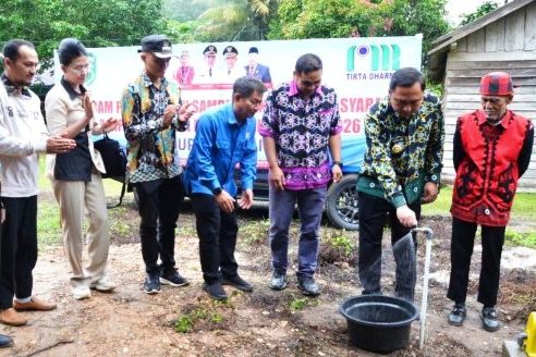 Akses Air Bersih Diperluas, Pemkab Kubar Subsidi Biaya Sambungan Warga Miskin