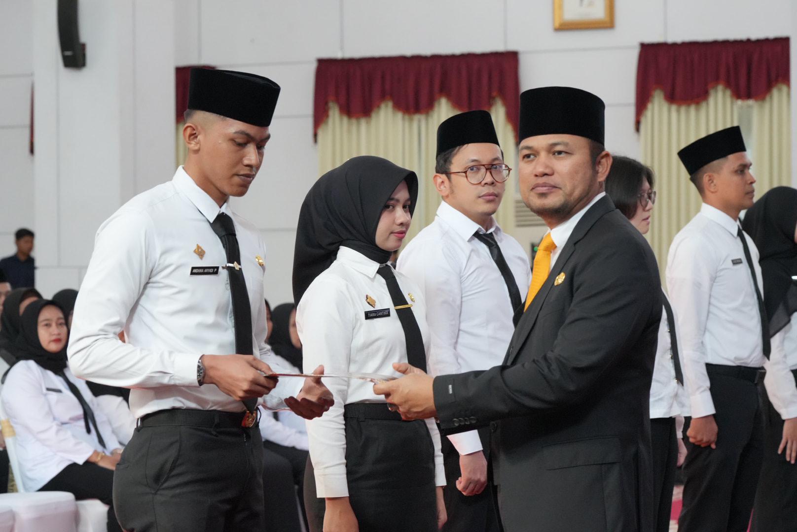 Gubernur Rudy Mas'ud Lantik 1.346 CPNS dan PPPK, Ini Petuah-petuahnya untuk ASN Baru