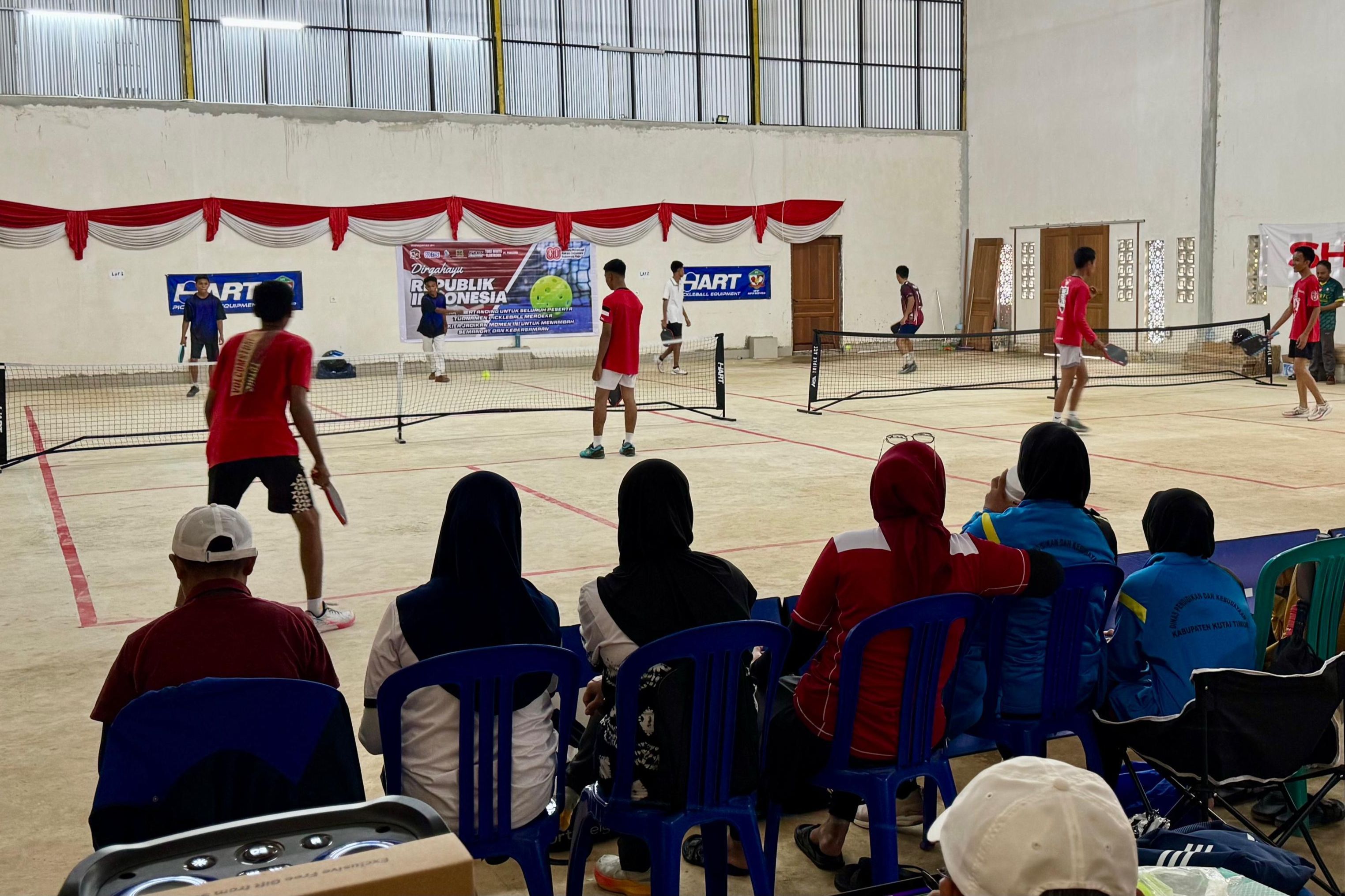 100 Atlet Ramaikan Turnamen Pickleball Merdeka Champions 2025