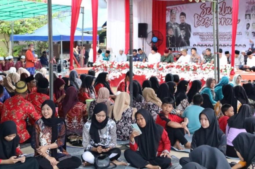 Meriahkan HUT Ke-60, Kecamatan Sebulu Gelar Beseprah dan Doa