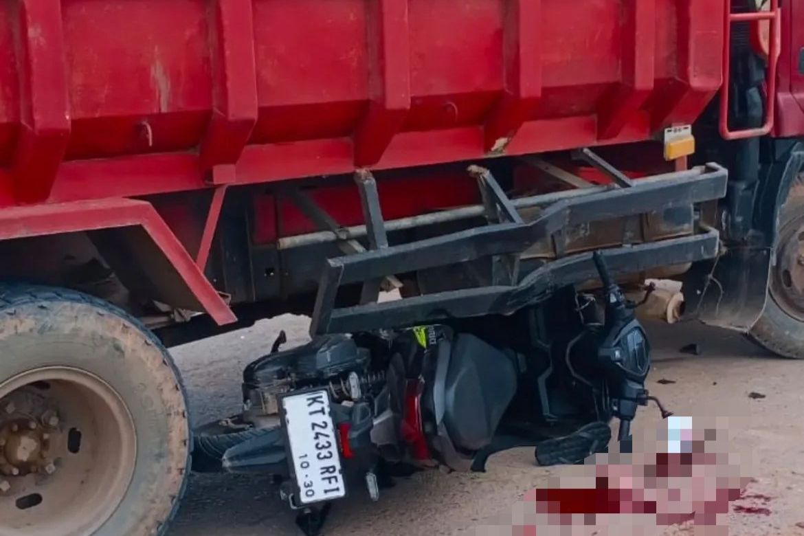 Truk dan Motor Terlibat Kecelakaan di Sangatta Utara, Polisi: Diduga karena Kelalaian