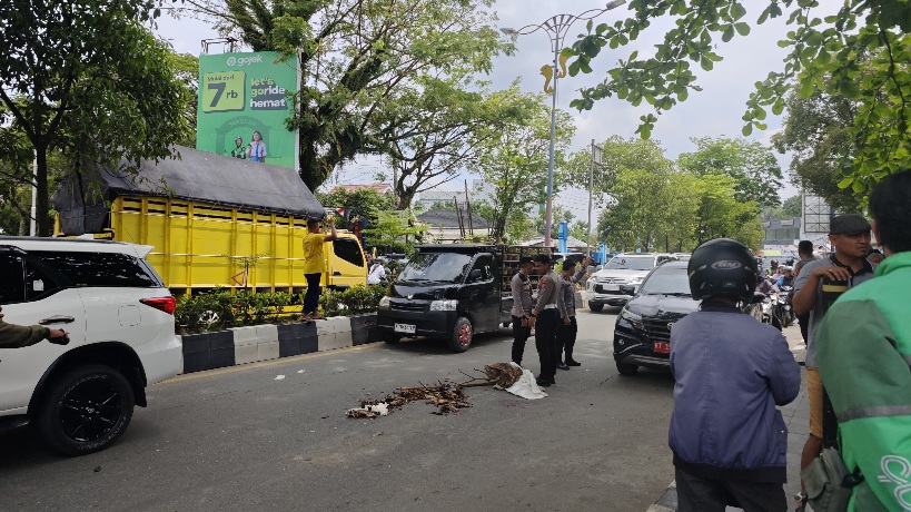 Kecelakaan Maut di Jalan Juanda Samarinda, Satu Pengendara Motor Tewas Terlindas Truk Tangki