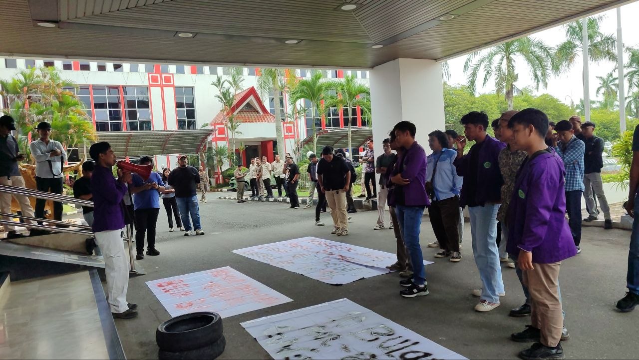Mahasiswa Unikarta Kecewa, Aksi Tidak Pernah Dihadiri Bupati Kukar