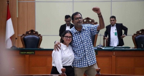 Haris Azhar dan Fatia Maulidiyanti Divonis Bebas dari Kasus Pencemaran Nama Baik Lord Luhut