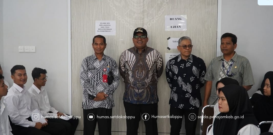 SKD CPNS PPU di Samarinda, Pj Bupati Tinjau Pelaksanaan 