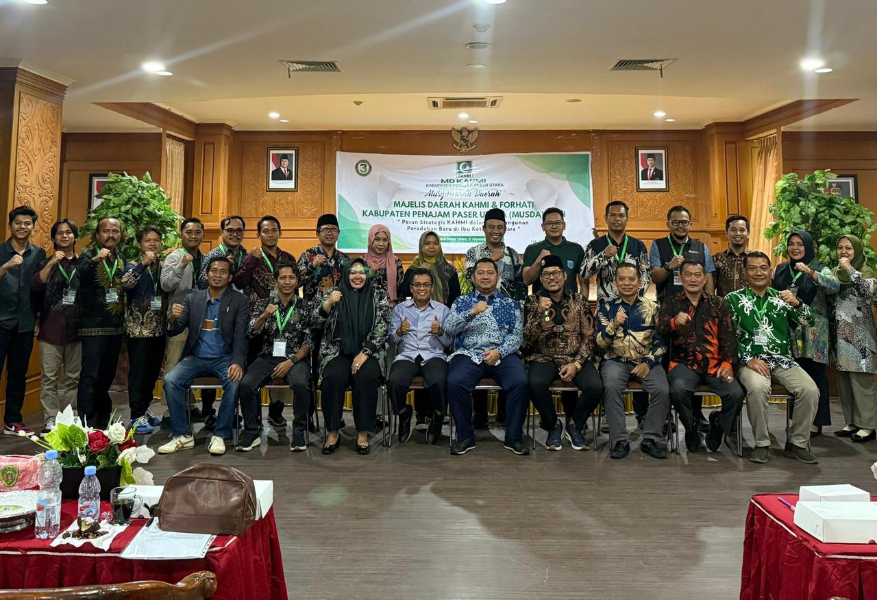 Berada Digaris Depan Proyek IKN, Ini Pesan Bupati Mudyat di Musda KAHMI PPU III 