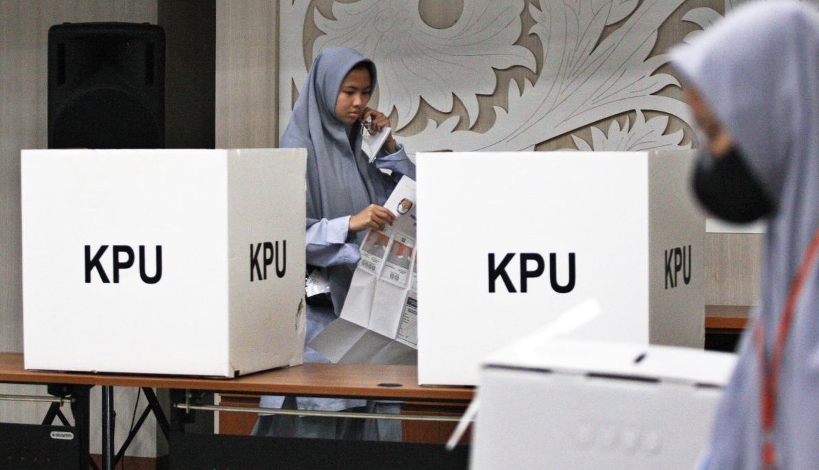 KPU Berau Gelar Simulasi Pemungutan dan Penghitungan Suara Pemilu 2024