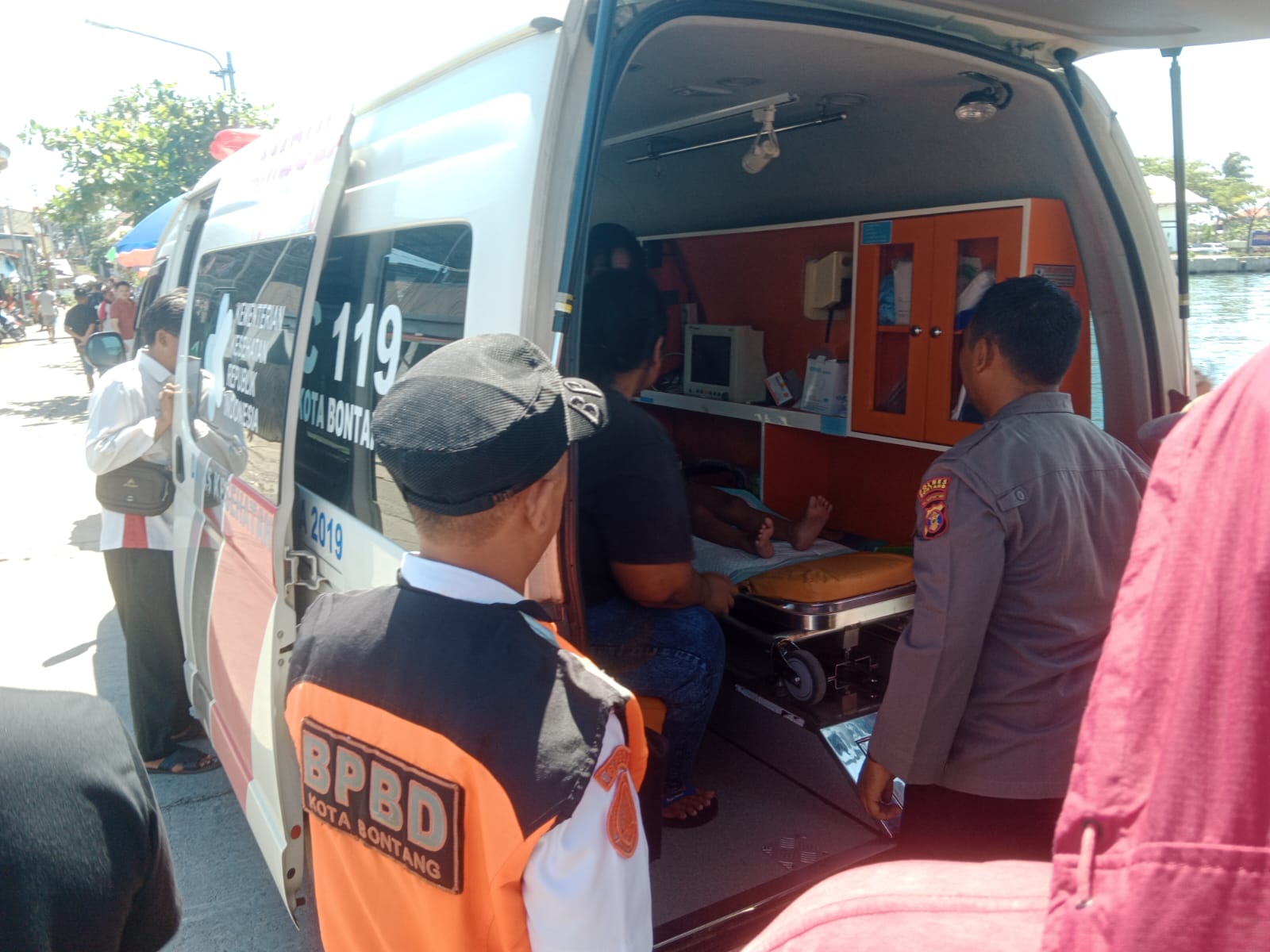 Bocah Tenggelam dan Nyaris Tewas di Beras Basah Bontang 