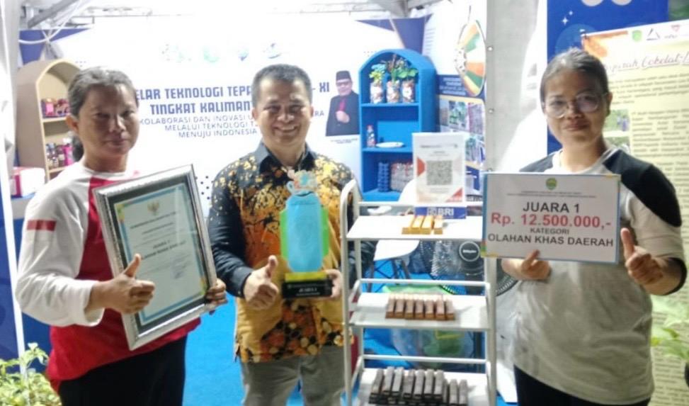 Produk Cokelat Desa Lung Anai Kukar Juarai TTG Kaltim
