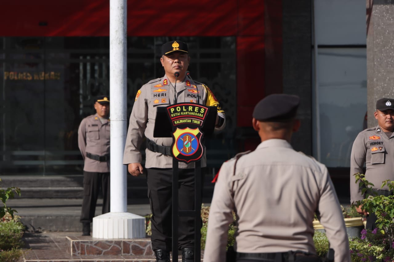 Menjadi Wakapolresta Samarinda, Kapolres Kukar AKBP Heri Rusyaman Pamit Undur Diri