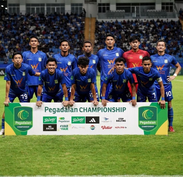 Wealth Crypto jadi Sponsor di Jersey Persiba Balikpapan 