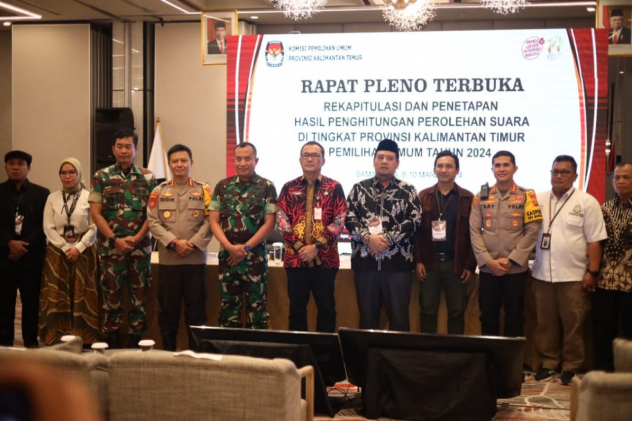 Mulai Jumat 8 Maret, KPU Kaltim Laksanakan Pleno Rekapitulasi Suara Tingkat Provinsi