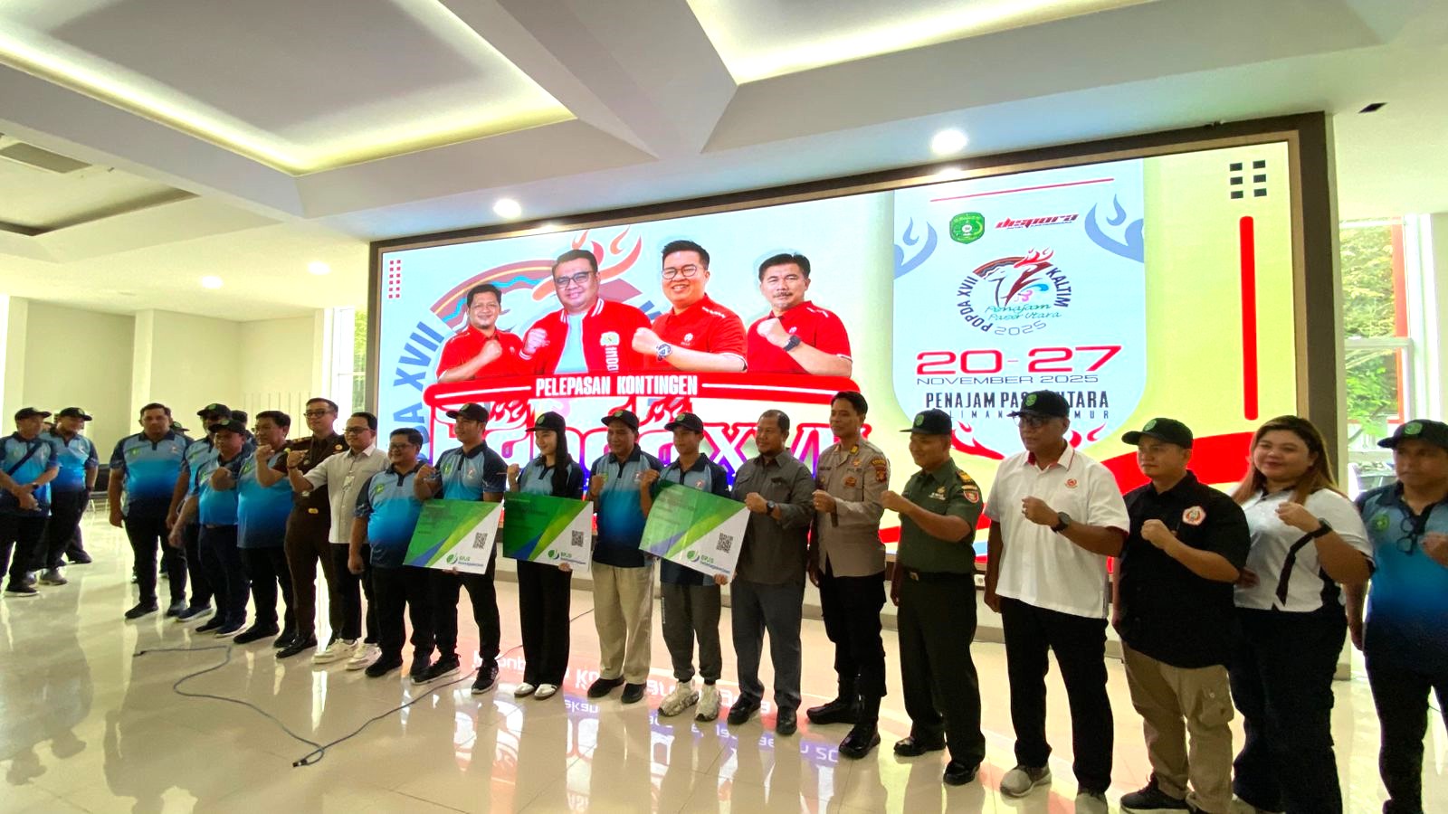 Pemkab Kukar Lepas 238 Atlet Bertanding di POPDA XVII Kaltim