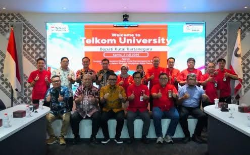 Perkuat Transformasi Digital, Pemkab Kukar Jalin Kerja Sama dengan Telkom University Bandung 