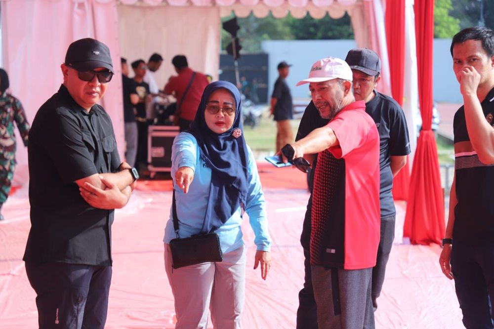 Gladi Bersih HUT ke-81 RI di GOR Kadrie Oening Libatkan Semua Unsur 